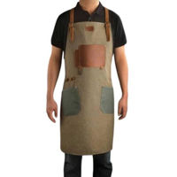 Аксессуар для кухни Takumi Sort din piele Kitchen Apron Green