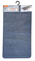 Коврик для ванной Luance 56167 antiderapant 45x80cm Hexagone, gri inchis, catifea/poliester