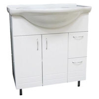 Dulap pentru lavoar Aquaplus Clasic 75 cu lavoar 7075