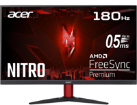 27.0" Игровой Mонитор ACER Nitro VG270M, IPS 1920x1080 FHD, Black/Red