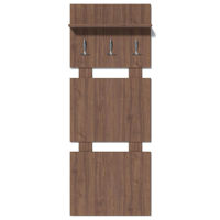 Mobilă pentru antreu Fabrik Home Вешалка для прихожей Модуль 8 (600x1470x285) Орех каменный