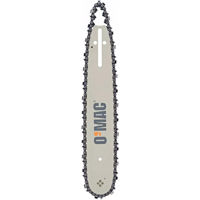 Accesoriu pentru fierăstrăie O'MAC Șină de ghidare și lanț pentru ferăstrău cu lanț 28D 325-1.3