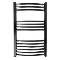 Uscător de prosoape Hirapan Black 500x800 сталь черный