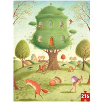 Головоломка Mideer MD3282 Puzzle Vecini ocupați, serie de buzunar, 216 elem.