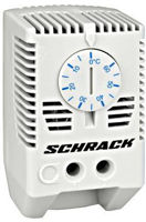 Термостат Schrack Technik IUK08566 Termostat pt ventilarea dulapurilor, 1ND, comut. albastru