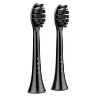 Сменная насадка для электрических зубных щеток AENO ADBTH4-6 Black 2pcs (for ADB0003,ADB004,ADB0005,ADB0006)
