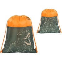 Rucsac pentru copii Promstore 53149 Geanta-rucsac pentru incaltaminte T-Rex Junior 43x34cm