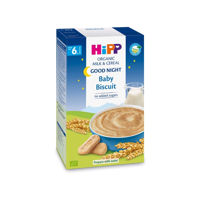 Terci organic cu lapte HIPP Noapte buna cu biscuiti (6+ luni) 250 g