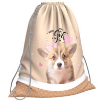 Детский рюкзак Erich Krause 60155 Sac pentru incaltaminte Corgi Puppy