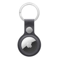 Accesoriu pentru aparat mobil Apple AirTag FineWoven Key Ring Black MT2H3