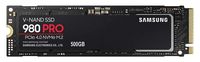 .M.2 NVMe SSD  500GB  Samsung   980 [PCIe 3.0 x4, R/W:3100/2600MB/s, 400/470K IOPS, Pablo, TLC]