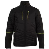Îmbrăcăminte de lucru Profmet 365734 Jacheta cu captuseala moale,2XL, strat dublu softshell, culoare gri/negru
