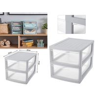 Короб для хранения Бытпласт 45736 Органайзер Econova 2 ящика