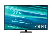 55" LED TV Samsung QE55Q80AAUXUA, Black (3840x2160 UHD, SMART TV, PQI 3200Hz, DVB-T/T2/C/S2)