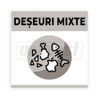 cumpără Stickere colectare selectiva a deseurilor "DESEURI MIXTE" (160 x 160 mm) în Chișinău