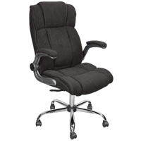 Fotoliu de birou Deco BX-3702 Stofă Black