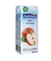 Сок Nutrino яблочный, 200 мл