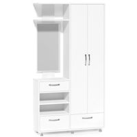 Мебель для прихожей Fabrik Home Marvin левый белый ясень