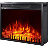 Șemineu electric ArtFlame Viena 23, 477x585x180 mm, Negru