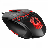Gaming Mouse SVEN RX-G805, 500-8000 dpi, 6 buttons, Programmable, RGB, Backlight, Black, USB