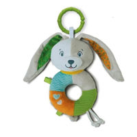 Jucărie cu pandantiv Clementoni Beanbag Iepuraș (17787)