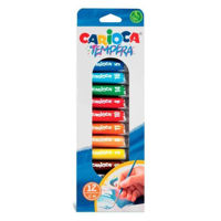 Набор для творчества Carioca 40014 Tempera 12buc x 12ml