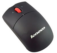 Wireless Mouse Lenovo Laser, 1600 dpi, 3 buttons, Ambidextrous, Tilt scroll, 2xAA, 2.4 Ghz, Black