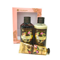 LES PLAISIRS NATURE - Set îngrijirea corpului Argan & Trandafir Bio din Maroc