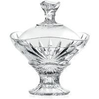 Veselă RCR 43726 Конфетница с крышкой Oasis D18сm, H13.5cm