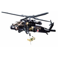 Set de construcție Sluban B1012 Model Bricks - Șoimul negru