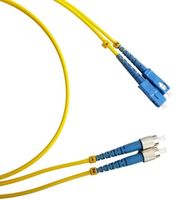 Fiber optic patch cords, singlemode simplex core  FC-SC 5M