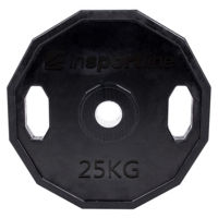 Гантель inSPORTline 7505 Disc metal cauciuc d=50 mm 25 kg IN15901 cu maner