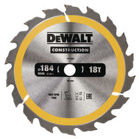 Пильный диск DEWALT 184x16mm 18T DT1938