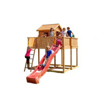 Teren de joacă Fungoo My_SPACE_XL / teak impr.