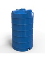 cumpără Rezervor apa 2500 L vertical, oval (albastru) 1" 132x233 (39cm) în Chișinău