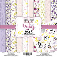 Set de hârtie dublă față de la Fabrika Decoru, 30,5x30,5 cm, 10 foi