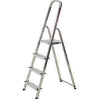 Лестница Lider-Tech AF0104A Scara cu suport aluminiu, 4 trepte, H=1.44m, sarcina max.150kg