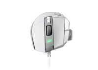 Gaming Mouse Logitech G502 X, 100-25600 dpi, 13 buttons, 40G, 400IPS, 89g., White, USB