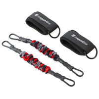 Эспандер miscellaneous 3827 Banda de rezistenta+curele gleznaIN24167 Striker Double Insporline