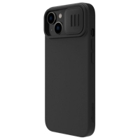 Nillkin Apple iPhone 15, CamShield Silky Silicone Case, Elegant Black