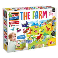 Головоломка Lisciani Giochi 47822 Puzzle educativ Montessori "Ferma mea"