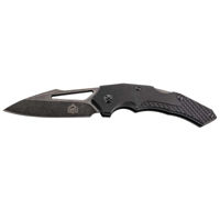 Cuțit turistic Puma Solingen 7315913 TEC one-hand G-10 clip 7Cr17, Stone Wash Optik