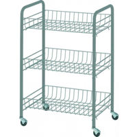 Etajeră Artex 11.05.53 Etajera cu roti 3 rafturi color