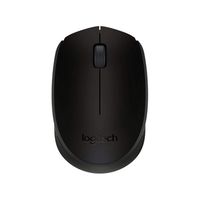 Wireless Mouse Logitech B170 OEM, Optical, 3 buttons, Ambidextrous, 1xAA, Black