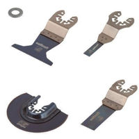 Набор головок, бит, насадок Wolfcraft Set de 4 accesorii ferastrau cu vibratii 3961000