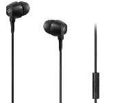 ttec Headphones In-Ear with Microphone 3.5mm Pop, Black