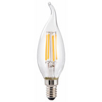 Лампочка Xavax 112842 LED Filament, E14, 470 lm replaces 40 W, Flickering Candle, warm white