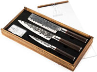 Набор ножей Forged Sebra Knives Set 3 buc. Chef’s, Vegetable & Utility Knife