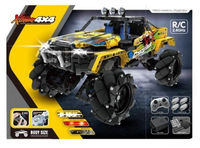 9802, XTech Bricks: Stunt Drift OFF-Road car, R/C 4CH, 1030 pcs (Include Light & Sound)