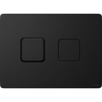 Кнопка смыва Cersanit Accento Square Black пластик черный